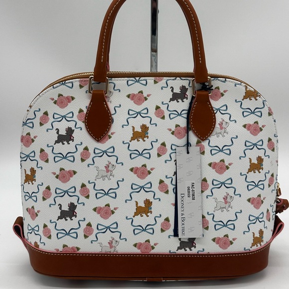 Disney Parks Aristocats Ann Shen Dooney & Bourke Satchel Bag Marie Berlioz (NWT) - Picture 6 of 13